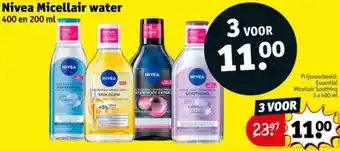 Kruidvat Nivea Micellair water aanbieding