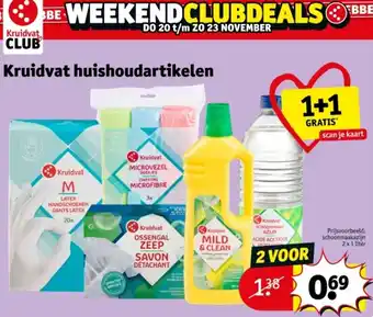Kruidvat Kruidvat huishoudartikelen aanbieding