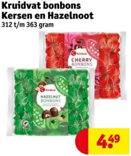 Kruidvat Kruidvat bonbons Kersen en Hazelnoot aanbieding