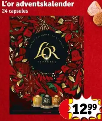 Kruidvat L'or adventskalender aanbieding