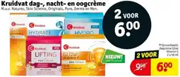 Kruidvat Kruidvat dag, nacht en oogcrème aanbieding