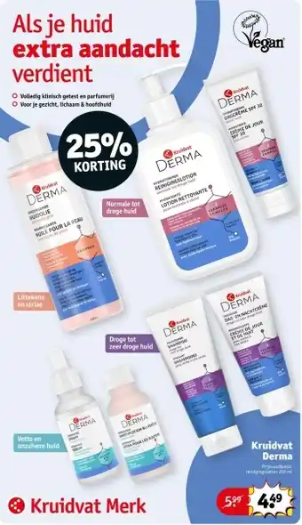 Kruidvat Kruidvat Derma aanbieding