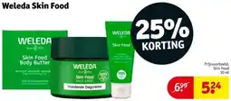 Kruidvat Weleda Skin Food aanbieding