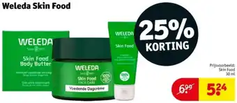 Kruidvat Weleda Skin Food aanbieding
