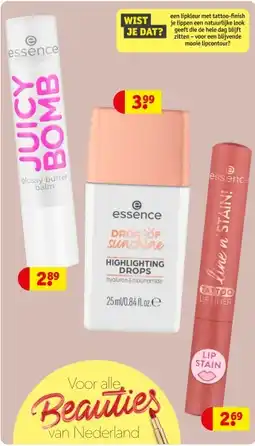 Kruidvat Essence aanbieding
