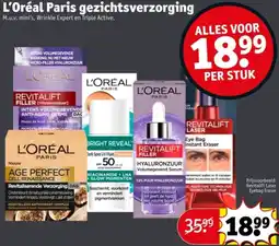 Kruidvat L'Oréal Paris gezichtsverzorging aanbieding