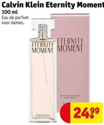 Kruidvat Calvin Klein Eternity Moment aanbieding