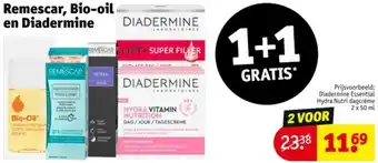 Kruidvat Remescar, Bio-oil en Diadermine aanbieding