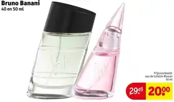 Kruidvat Bruno Banani aanbieding