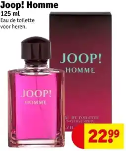 Kruidvat Joop! Homme aanbieding