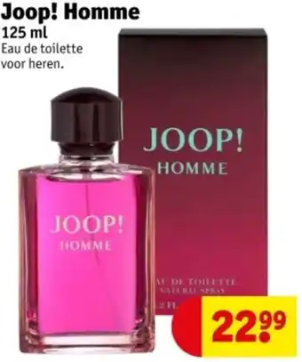 Kruidvat Joop! Homme aanbieding