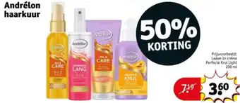 Kruidvat Andrélon haarkuur aanbieding