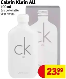 Kruidvat Calvin Klein All aanbieding