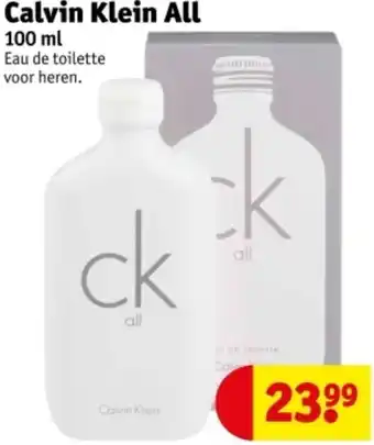 Kruidvat Calvin Klein All aanbieding