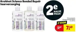 Kruidvat Kruidvat Science Bonded Repair haarverzorging aanbieding