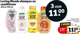 Kruidvat Loving Blends shampoo en conditioner aanbieding