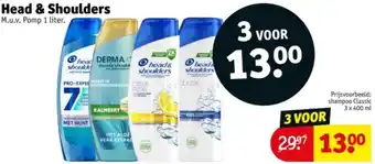Kruidvat Head & Shoulders aanbieding