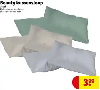 Kruidvat Beauty kussensloop aanbieding