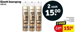Kruidvat Elnett haarspray aanbieding