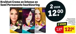 Kruidvat Kruidvat Creme en Intense en Semi Permanente haarkleuring aanbieding