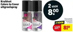 Kruidvat Kruidvat Colors to Cover uitgroeispray aanbieding