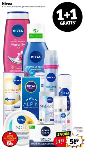 Kruidvat Nivea aanbieding
