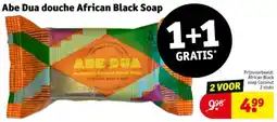 Kruidvat Abe Dua douche African Black Soap aanbieding