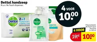 Kruidvat Dettol handzeep aanbieding