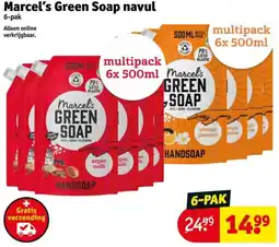 Kruidvat Marcel's Green Soap navul aanbieding