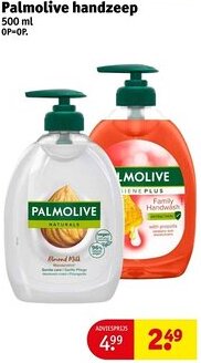 Kruidvat Palmolive handzeep aanbieding