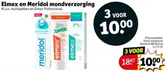 Kruidvat Elmex en Meridol mondverzorging aanbieding