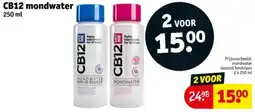 Kruidvat CB12 mondwater aanbieding