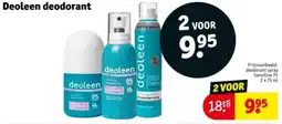 Kruidvat Deoleen deodorant aanbieding