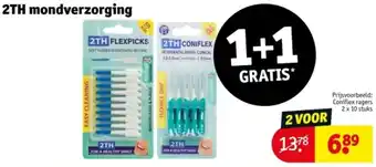 Kruidvat 2TH mondverzorging aanbieding