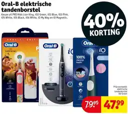 Kruidvat Oral-B elektrische tandenborstel aanbieding