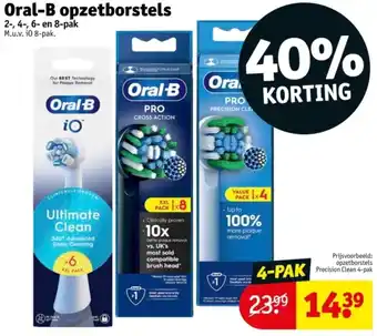 Kruidvat Oral-B opzetborstels aanbieding