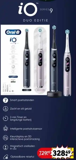 Kruidvat Oral-B i0 Series 9 Duo editie aanbieding