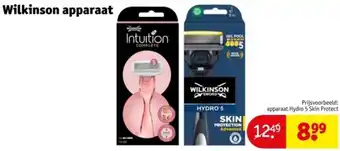 Kruidvat Wilkinson apparaat aanbieding
