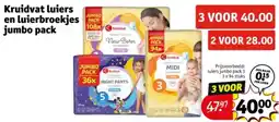 Kruidvat Kruidvat luiers en luierbroekjes jumbo pack aanbieding