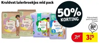 Kruidvat Kruidvat luierbroekjes mid pack aanbieding