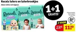 Kruidvat Racals luiers en luierbroekjes aanbieding