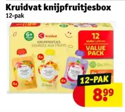 Kruidvat Kruidvat knijpfruitjesbox aanbieding