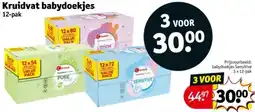 Kruidvat Kruidvat babydoekjes aanbieding