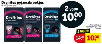 Kruidvat Drynites pyjamabroekjes aanbieding
