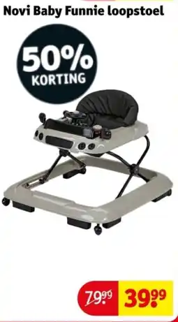 Kruidvat Novi baby funnie loopstoel aanbieding