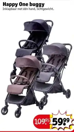 Kruidvat Happy one buggy aanbieding