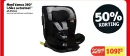 Kruidvat Moni vamos 360° i-size autostoel aanbieding