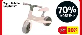 Kruidvat Tryco bobbie loopfiets aanbieding