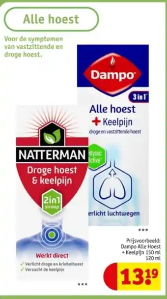 Kruidvat Alle hoest aanbieding