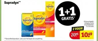 Kruidvat Supradyn aanbieding